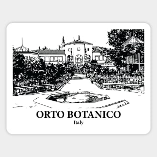 Orto Botanico - Italy Magnet